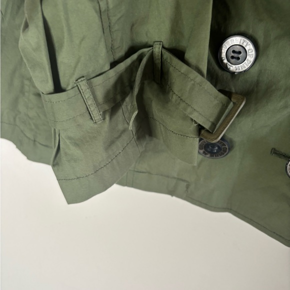 Victoria's Secret Olive Trench Coat - Picture 5 of 7